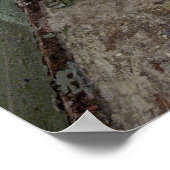 Alcatraz Vandalized Cell Poster (Ecke)