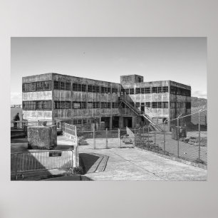 ALCATRAZ VORBILDLICHES INDUSTRIE-GEBÄUDE POSTER