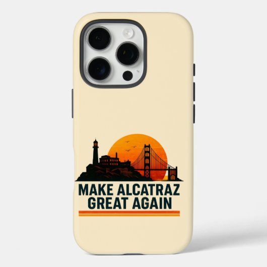 Alcatraz wieder großartig machen Case-Mate iPhone hülle (Rückseite)