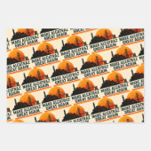 Alcatraz wieder großartig machen geschenkpapier set (Vorderseite 3)