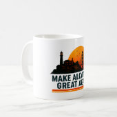 Alcatraz wieder großartig machen kaffeetasse (Vorderseite Links)