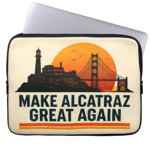 Alcatraz wieder großartig machen laptopschutzhülle