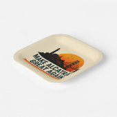 Alcatraz wieder großartig machen pappteller (Gewinkelt)