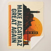 Alcatraz wieder großartig machen sherpadecke (Vorderseite)