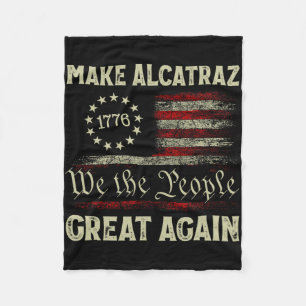 Alcatraz wieder großartig Trump Alcatraz Ret Fleecedecke