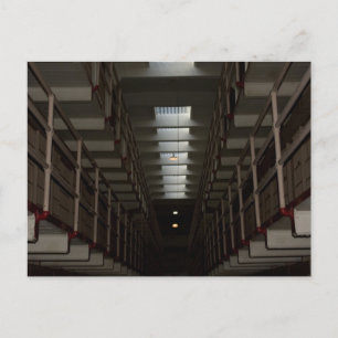 Alcatraz-Zellblock - Obere Ebene Postkarte