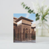 Alcazada in Alhambra Granada Spanien Postkarte (Stehend Vorderseite)