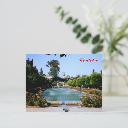 Alcazar - Cordoba Postkarte (Stehend Vorderseite)