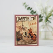 Alcazar d'hiver Vintages Pariser Café Postkarte (Stehend Vorderseite)