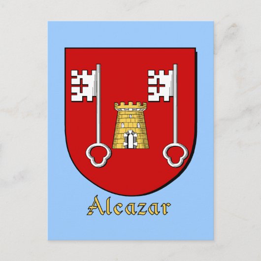 Alcazar-Familie Postkarte (Vorderseite)