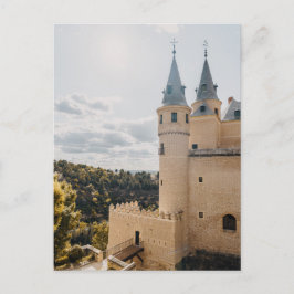 Alcázar of Segovia medieval castle Postkarte