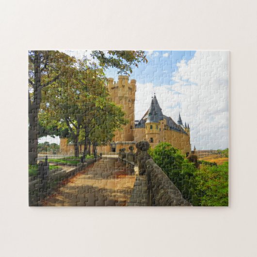 Alcazar (Schloss) von Segovia, Spanien - Puzzle (Horizontal)