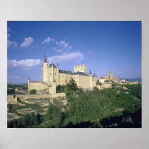 Alcazar, Segovia, Kastilien Leon, Spanien 2 Poster