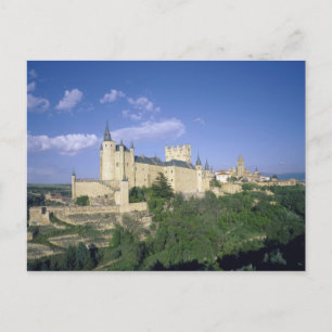 Alcazar, Segovia, Kastilien Leon, Spanien 2 Postkarte