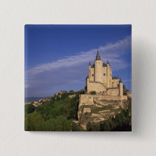 Alcazar, Segovia, Kastilien Leon, Spanien Button (Vorderseite)