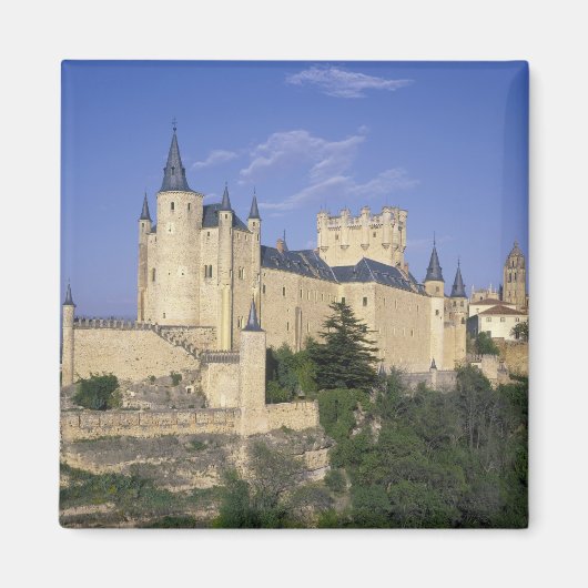 Alcazar, Segovia, Kastilien Leon, Spanien Magnet (Vorne)