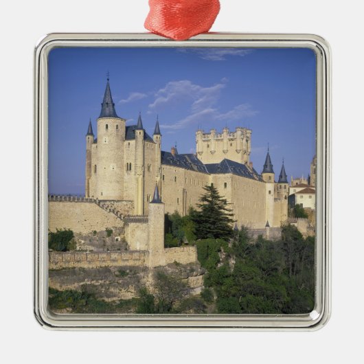 Alcazar, Segovia, Kastilien Leon, Spanien Ornament Aus Metall (Vorne)