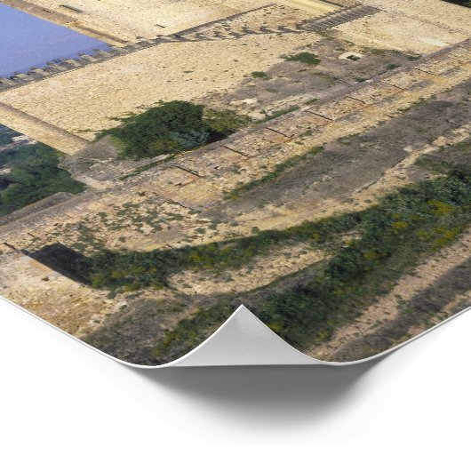 Alcazar, Segovia, Kastilien Leon, Spanien Poster (Ecke)