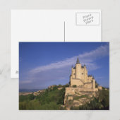 Alcazar, Segovia, Kastilien Leon, Spanien Postkarte (Vorne/Hinten)