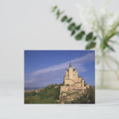 Alcazar, Segovia, Kastilien Leon, Spanien Postkarte (Stehend Vorderseite)