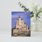 Alcazar, Segovia, Kastilien Leon, Spanien, Unesco Postkarte (Stehend Vorderseite)