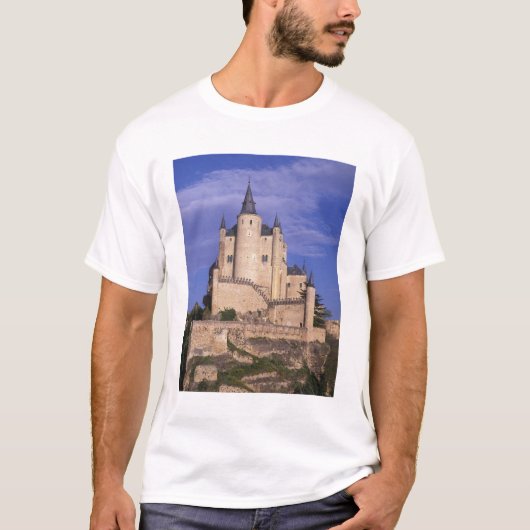 Alcazar, Segovia, Kastilien Leon, Spanien, Unesco T-Shirt (Vorderseite)