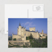 Alcazar, Segovia, Olivenölseife Leon, Spanien Postkarte (Vorne/Hinten)