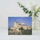 Alcazar, Segovia, Olivenölseife Leon, Spanien Postkarte (Stehend Vorderseite)
