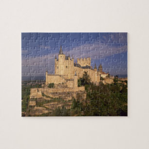 Alcazar und Kathedrale, Segovia, Kastilien und Leó Puzzle