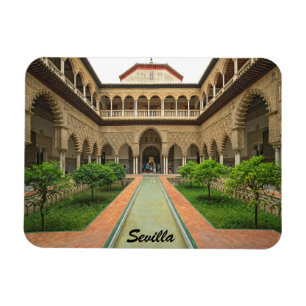 Alcazar von Sevilla Magnet