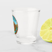 Alcázar von Toledo Spanien Schnapsglas (Rechts)