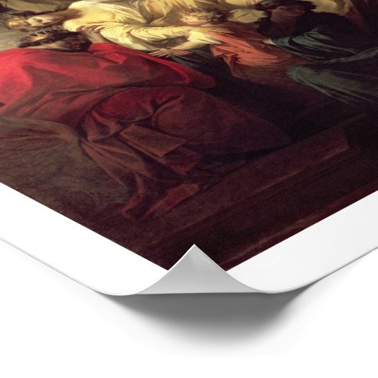 Alcestis opfert sich, um ihren Ehemann Ad retten Poster (Ecke)