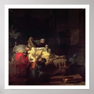 Alcestis opfert sich, um ihren Ehemann Ad retten Poster