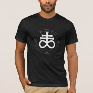 Alchemical Schwefel/Brimstone, satanisches Kreuz T-Shirt