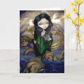 "Alchemical See" Gruß-Karte Karte (Gelbe Blume)