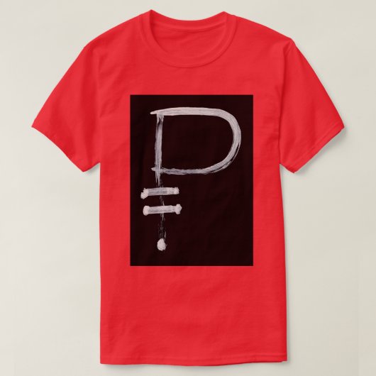 Alchemical Symbols Powder Inverted T-Shirt (Design vorne)