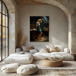 Alchemie der Stille Leinwanddruck
