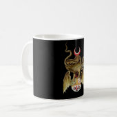 Alchemie-Drache Kaffeetasse (Vorderseite Links)