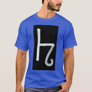 Alchemische Symbole Lapis Lazuli invertiert T-Shirt