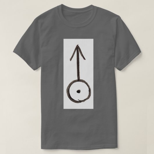 Alchemische Symbole Platin Zwei T-Shirt (Design vorne)