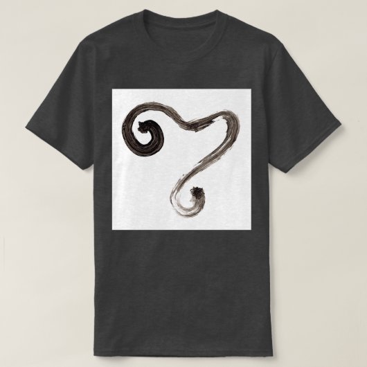 Alchemische Symbole Quicksilver T-Shirt (Design vorne)