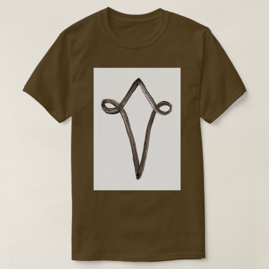 Alchemische Symbole Silver Four T-Shirt (Design vorne)