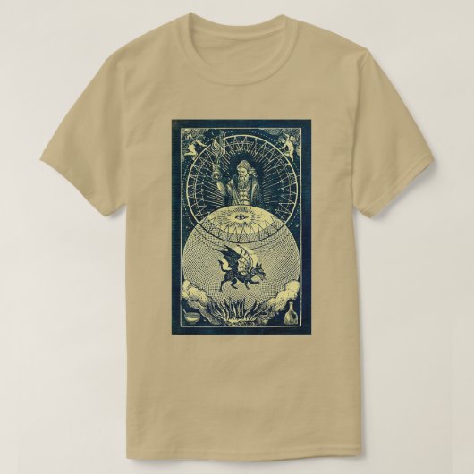 Alchemischer Artwork 1 T-Shirt (Design vorne)