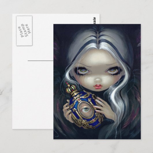 "Alchemischer Engel IV" Postkarte (Vorne/Hinten)