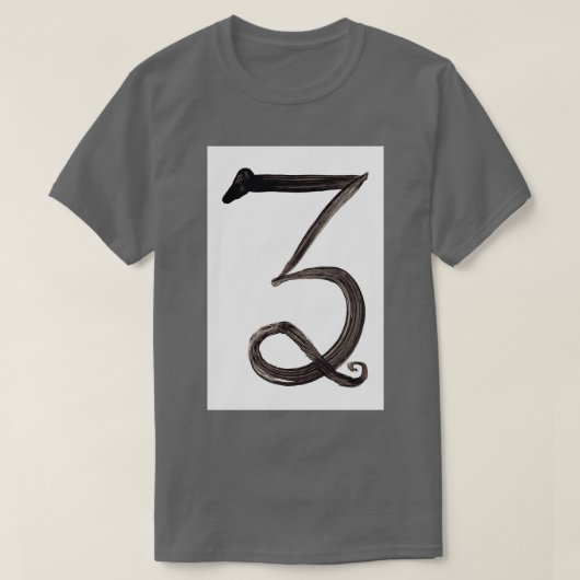 Alchemischer Symboldram T-Shirt (Design vorne)