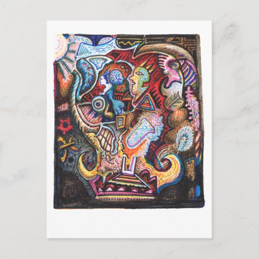 Alchemisches Pursuit Postkarte (Vorderseite)