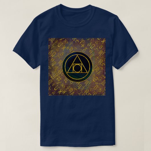 Alchemisches Symbol Classic TShirt (Design vorne)