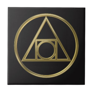 Alchemisches Symbol Fliese