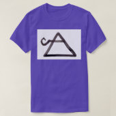 Alchemisches Symbol Luft One T-Shirt (Design vorne)