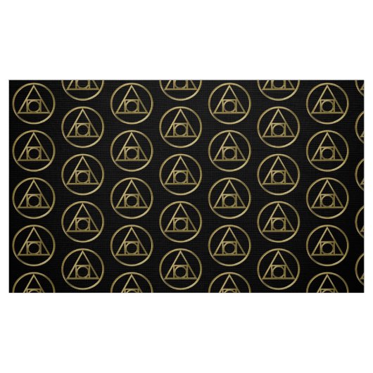 Alchemisches Symbol Stoff (Fat Quarter (45,7 x 55,9 cm))